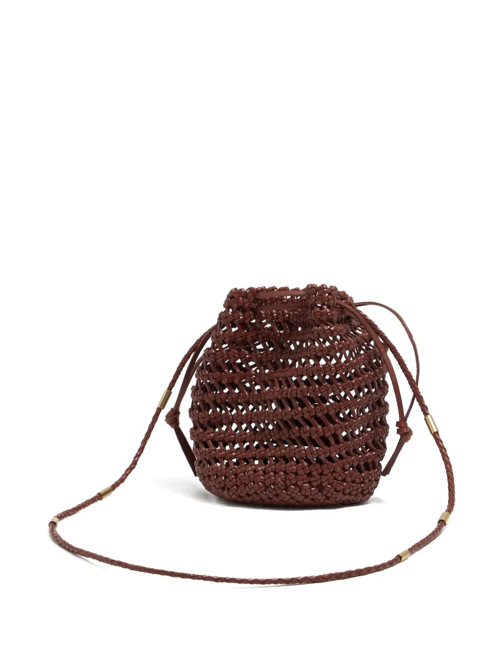 Bimba Y Lola Plaited Leather Bucket Bag — Same as shown — Size One Size — Top View
