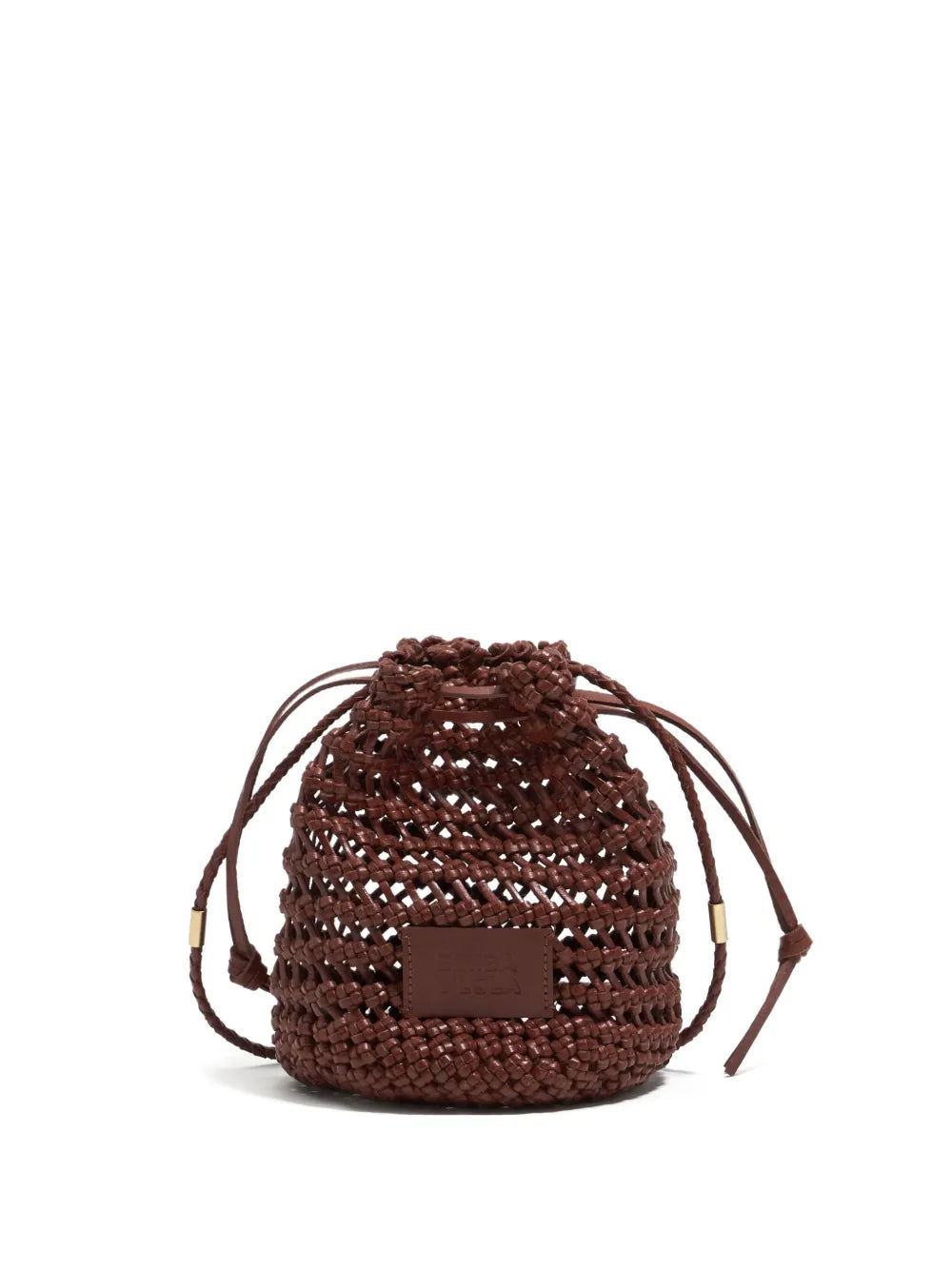 Bimba Y Lola Plaited Leather Bucket Bag — Same as shown — Size One Size — Front View