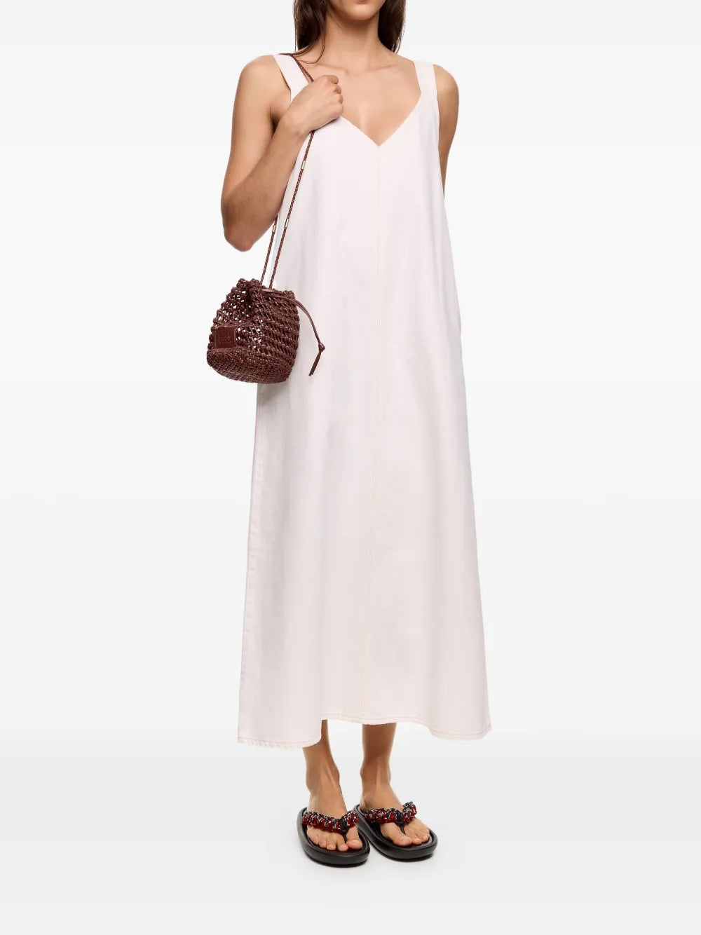 Bimba Y Lola Plaited Leather Bucket Bag — Same as shown — Size One Size — Side View