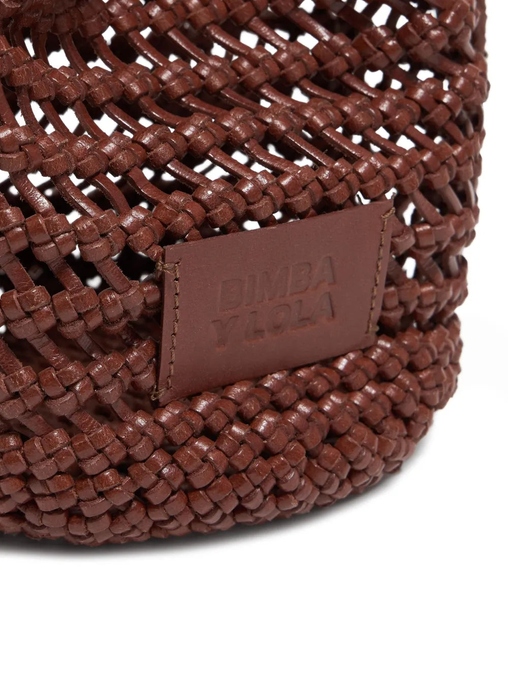 Bimba Y Lola Plaited Leather Bucket Bag — Same as shown — Size One Size — Detail View