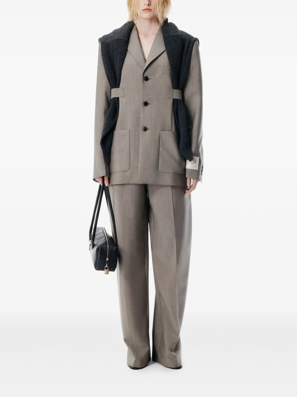 Alexander Wang Medium Roux Key Charm Shoulder Bag — Same as shown — Size One Size — Side View
