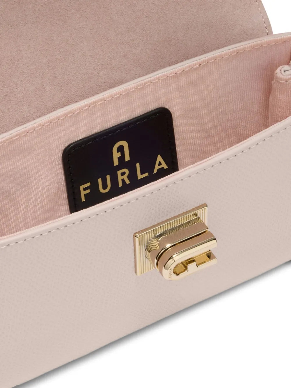 Furla Mini Top Handle Chain Bag — Same as shown — Size One Size — Top View