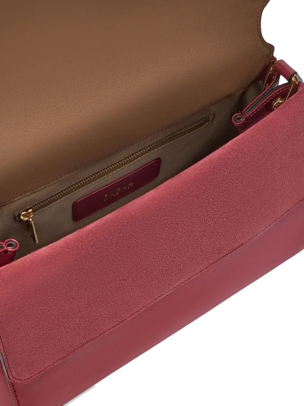 Furla Leather Shoulder Bag — Same as shown — Size One Size — Top View