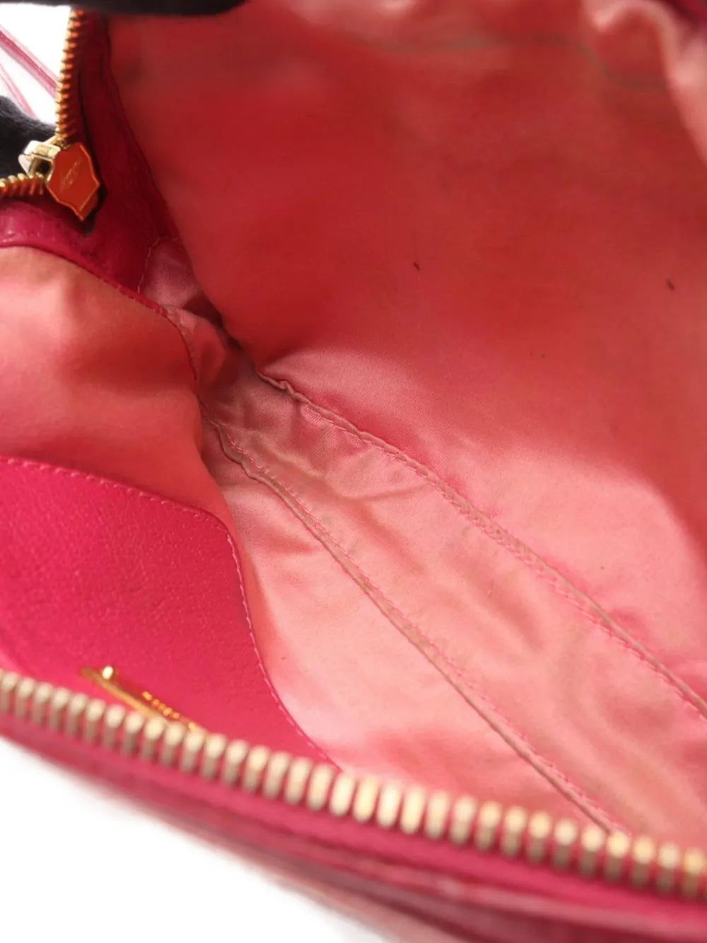 Miu Miu Pre Owned 00S Midi Madras Shoulder Bag — Same as shown — Size One Size — Back View