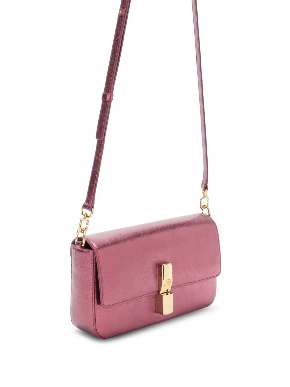 Furla Iride Flap Lock Satchel — Same as shown — Size One Size — Back View