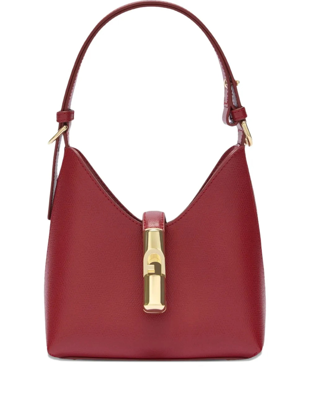 Furla Mini Leather Shoulder Bag — Same as shown — Size One Size — Front View