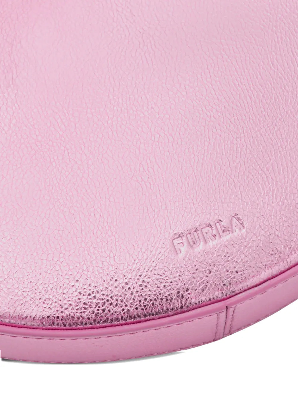 Furla Metallic Effect Crescent Shoulder Bag — Same as shown — Size One Size — Back View