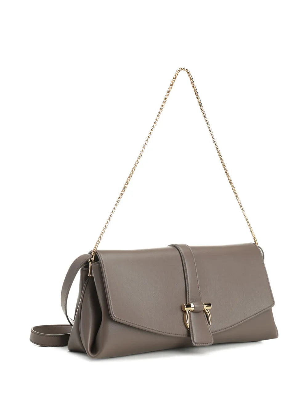 Ferragamo Chain Strap Flap Shoulder Bag — Same as shown — Size One Size — Back View