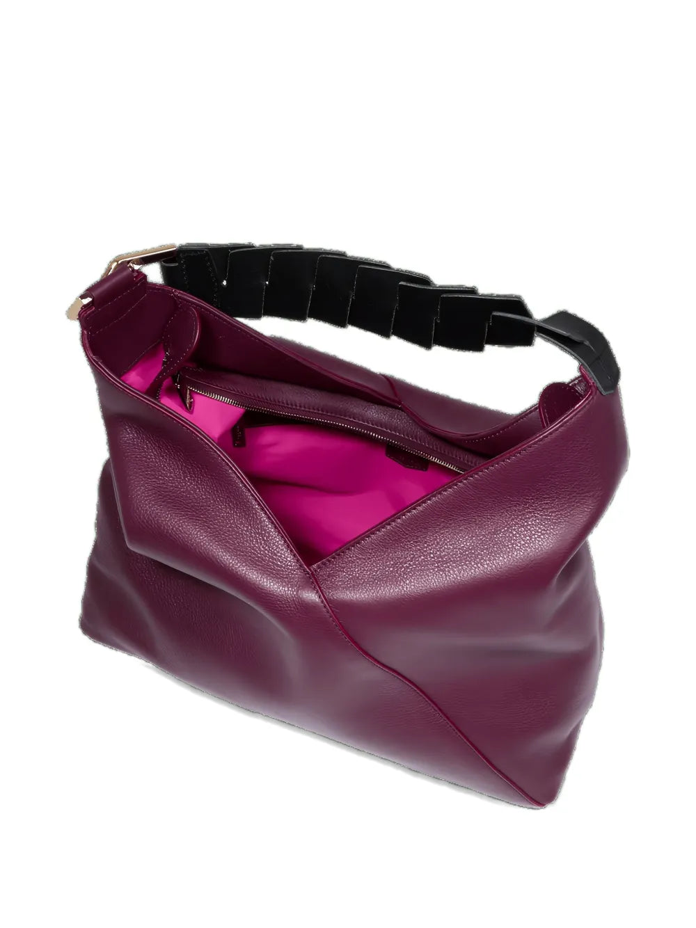 Lancel Pagode Leather Shoulder Bag — Same as shown — Size One Size — Top View