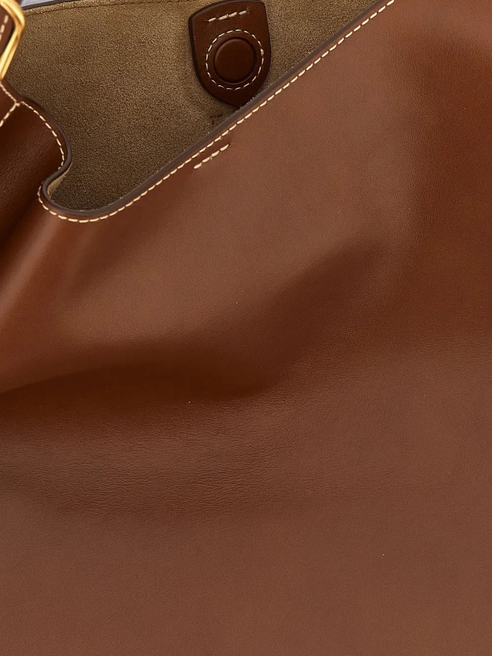 Polo Ralph Lauren Polo Id Leather Shoulder Bag — Same as shown — Size One Size — Back View