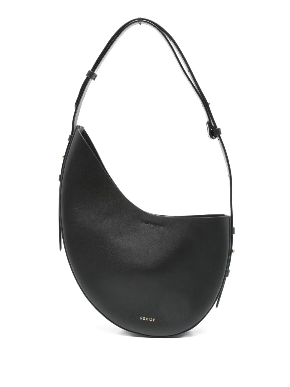 Soeur Wino Crescent Sheepskin Shoulder Bag — Same as shown — Size One Size — Front View
