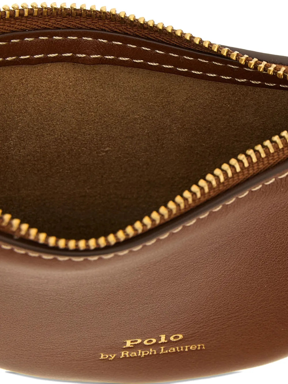 Polo Ralph Lauren Logo Detail Saddle Mini Bag — Same as shown — Size One Size — Back View