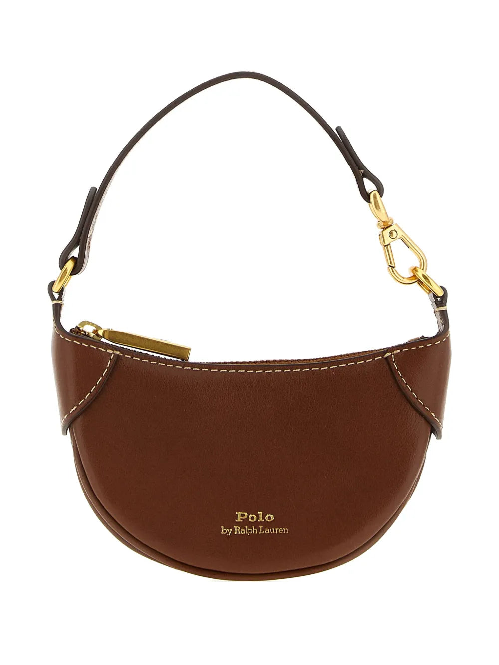 Polo Ralph Lauren Logo Detail Saddle Mini Bag — Same as shown — Size One Size — Front View