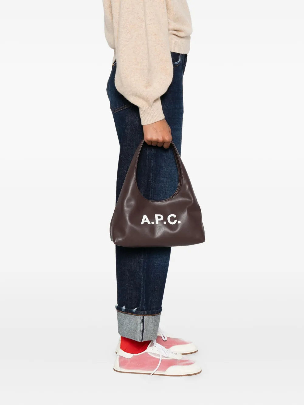 Apc Small Logo Plaque Shoulder Bag — Same as shown — Size One Size — Side View