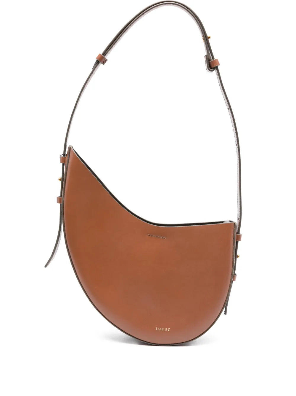 Soeur Small Wino Leather Shoulder Bag — Same as shown — Size One Size — Front View