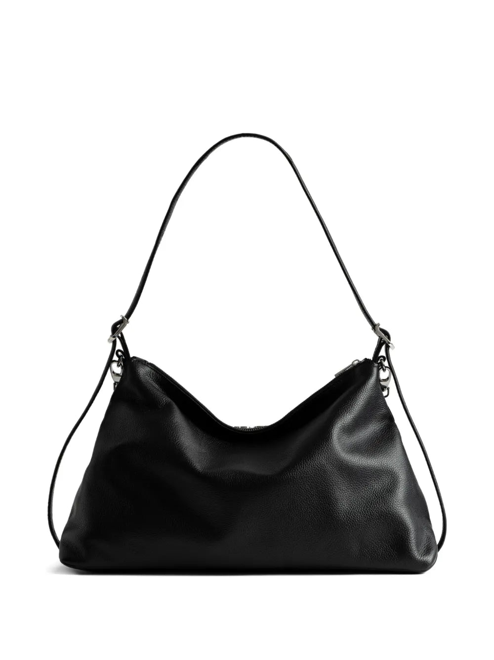 Zadigvoltaire Jim Chain Strap Leather Shoulder Bag — Same as shown — Size One Size — Side View