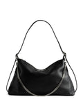 Zadigvoltaire Jim Chain Strap Leather Shoulder Bag — Same as shown — Size One Size — Front View