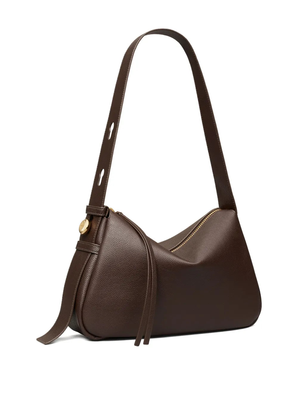 Tory Burch Zip Fastening Flap Shoulder Bag — Same as shown — Size One Size — Side View