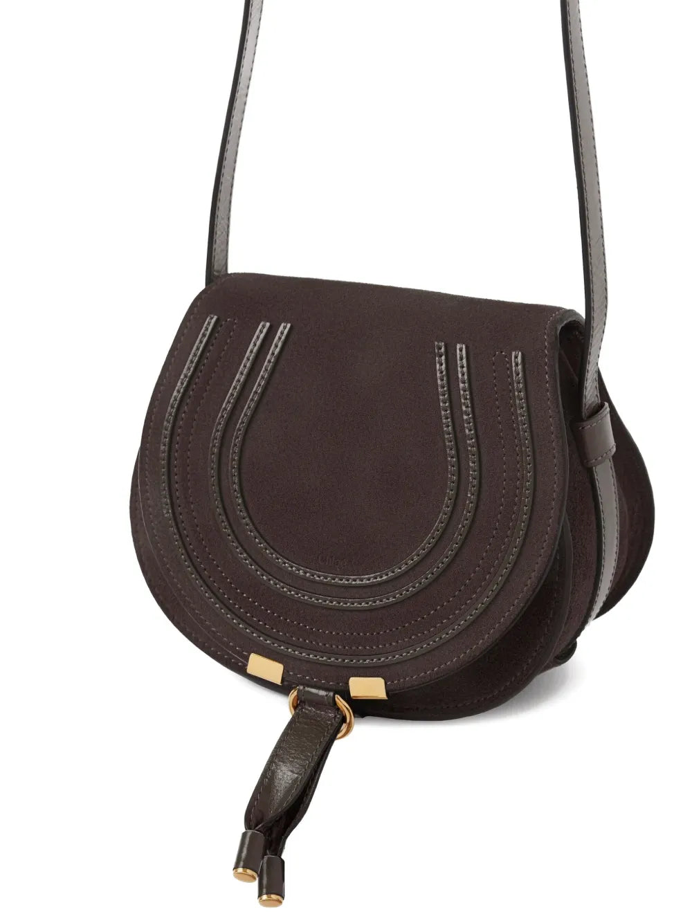 Chloe Marcie Leather Mini Bag — Same as shown — Size One Size — Top View