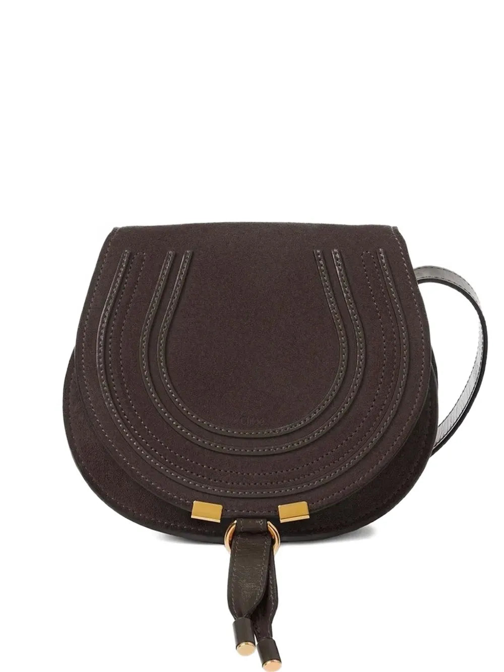 Chloe Marcie Leather Mini Bag — Same as shown — Size One Size — Front View