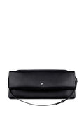 Courreges Leather Flap Clutch — Same as shown — Size One Size — Front View