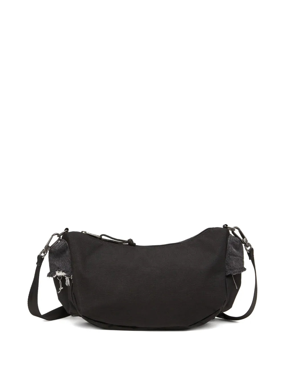 Diesel X Eastpak Frayed Denim Shoulder Bag — Same as shown — Size One Size — Side View