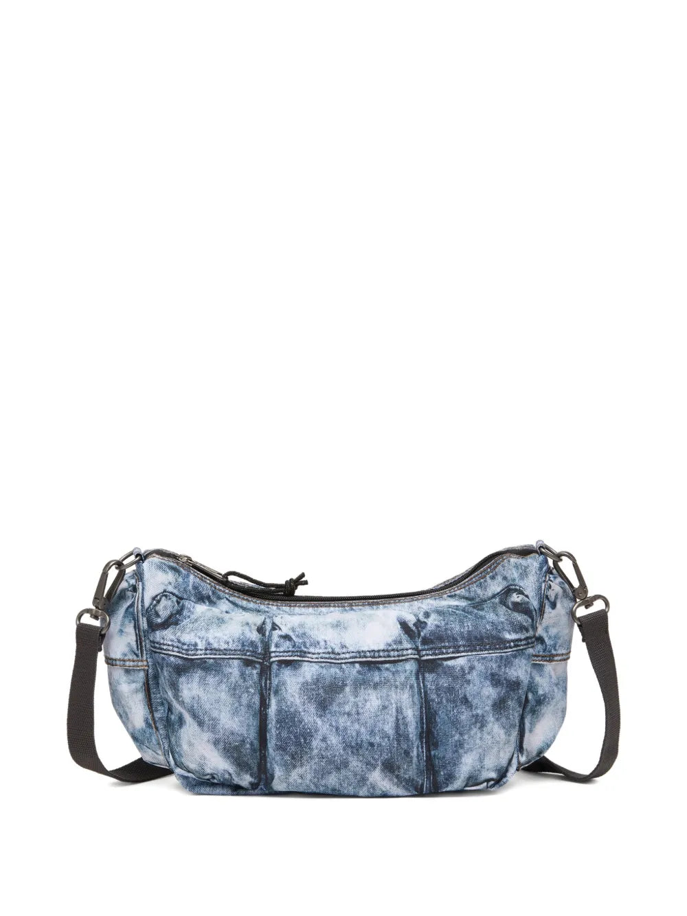 Diesel X Eastpak Trompe Loeil Denim Shoulder Bag — Same as shown — Size One Size — Back View