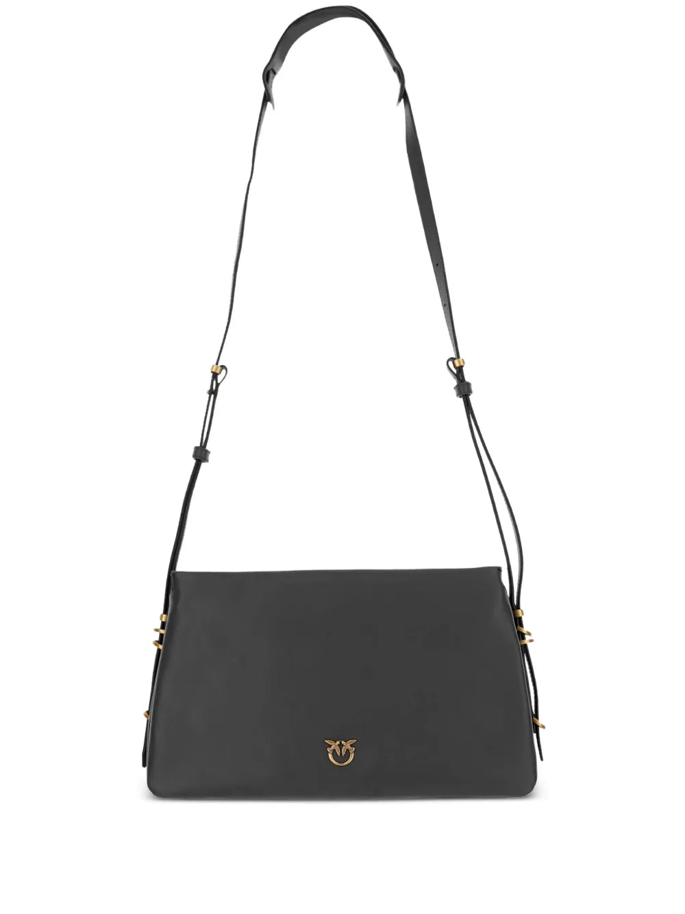 Pinko One Two Three Love Birds Motif Shoulder Bag — Same as shown — Size One Size — Front View