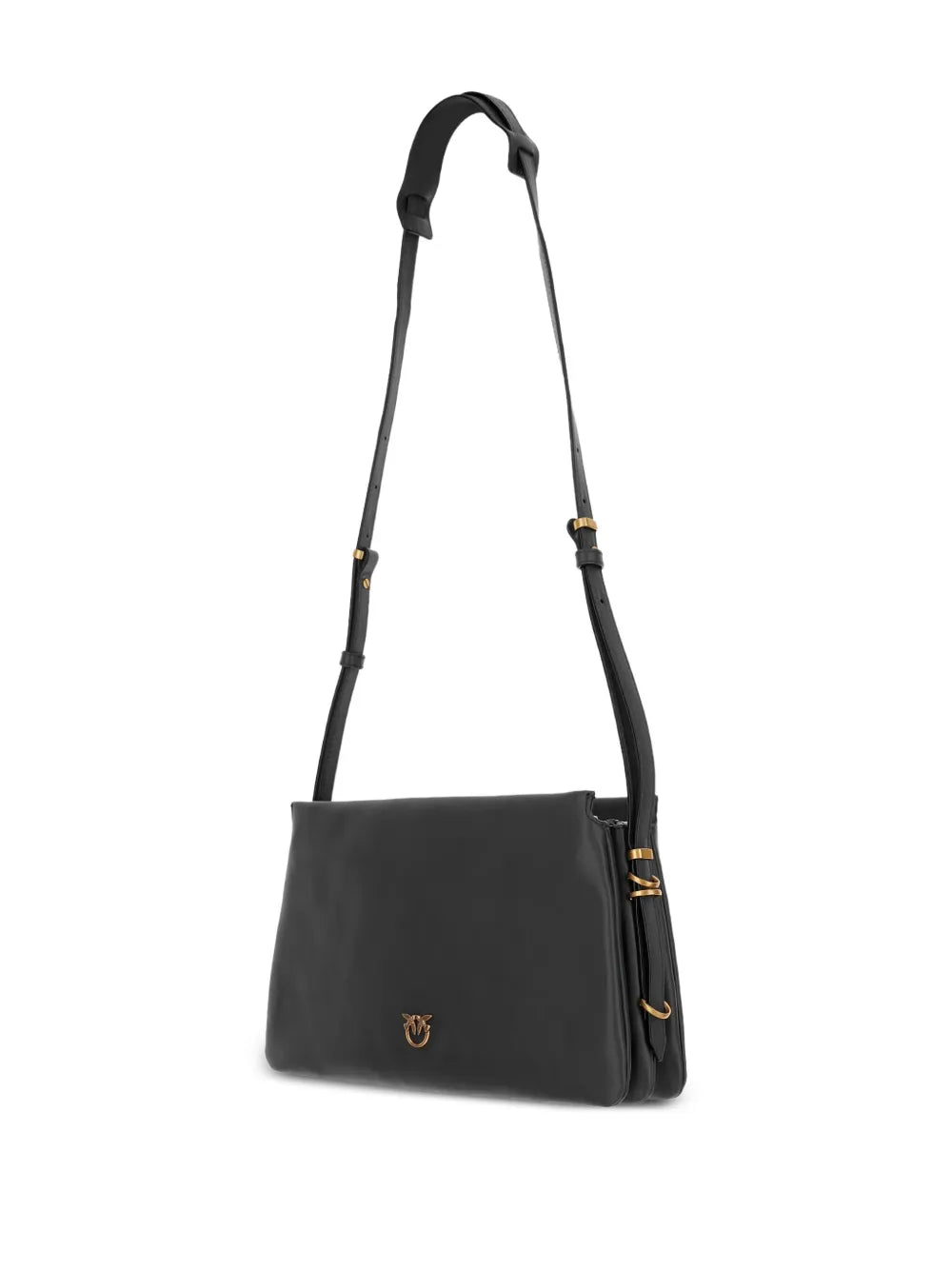 Pinko One Two Three Love Birds Motif Shoulder Bag — Same as shown — Size One Size — Side View