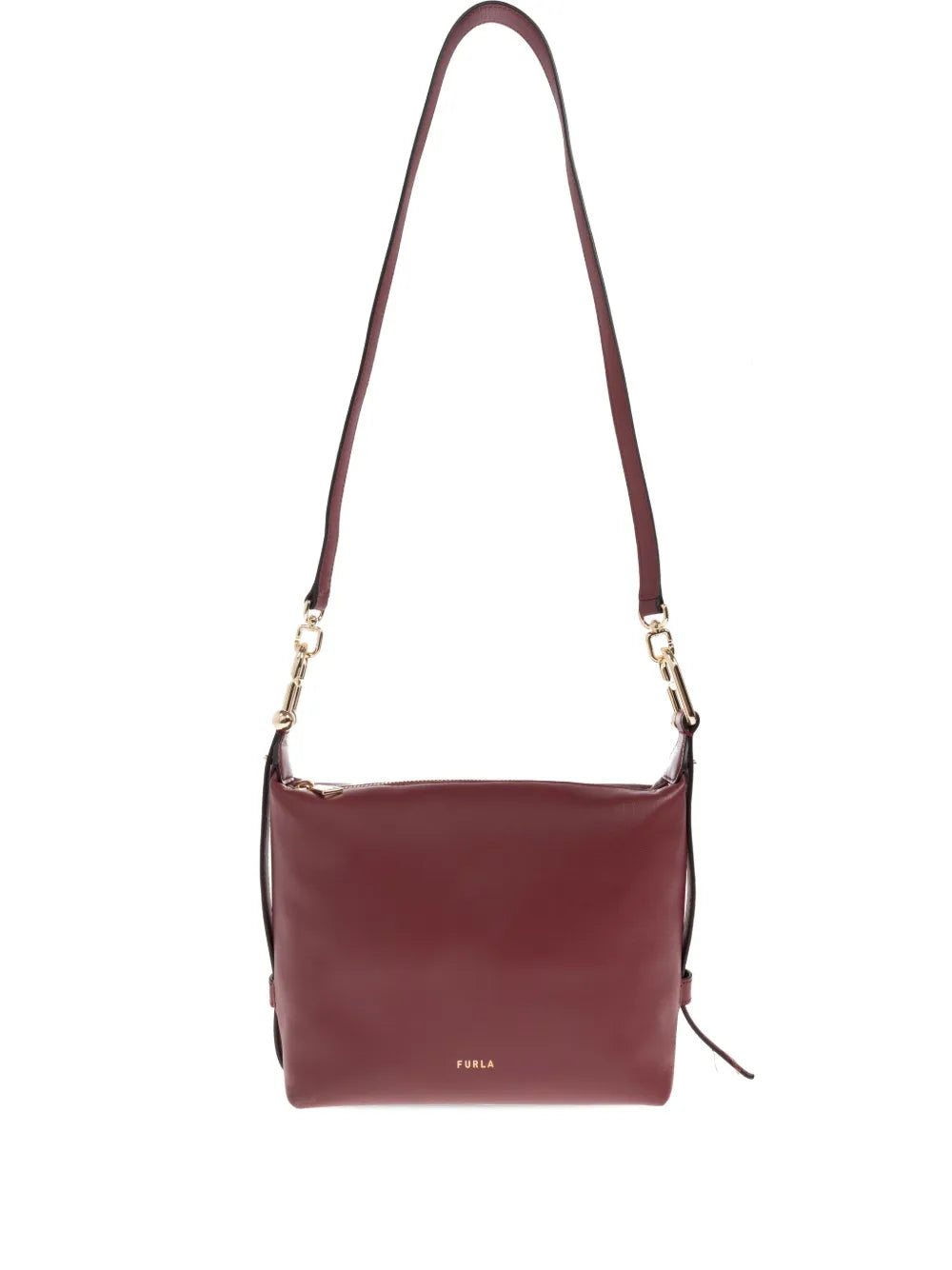 Furla Zip Fastening Shoulder Bag — Same as shown — Size One Size — Front View