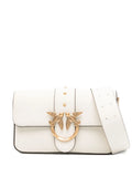 Pinko Love Birds Leather Shoulder Bag — Same as shown — Size One Size — Front View