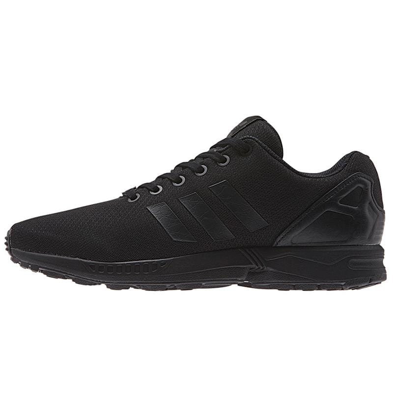 Adidas ZX Flux Triple Black — UK 3.5 | EU 36 | US 4 — Front View