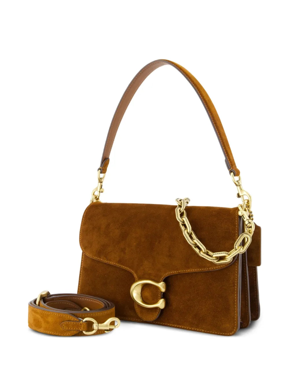 Coach Tabby Leather Shoulder Bag — Same as shown — Size One Size — Side View