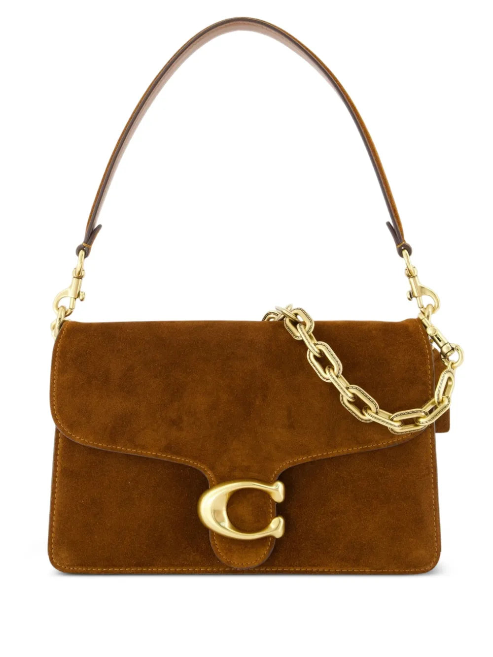 Coach Tabby Leather Shoulder Bag — Same as shown — Size One Size — Front View