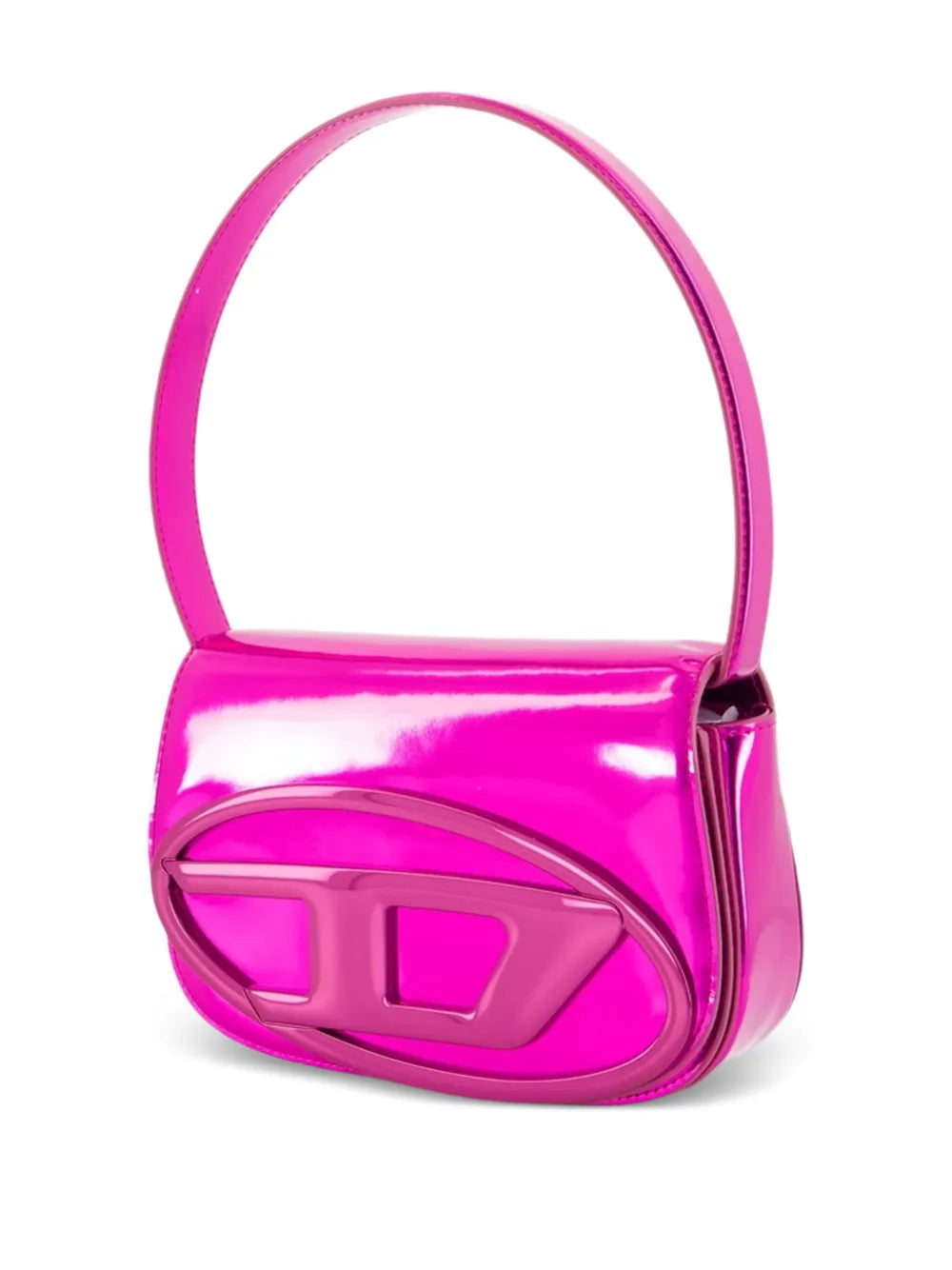 Diesel 1Dr Logo Plaque Shoulder Bag — Same as shown — Size One Size — Side View