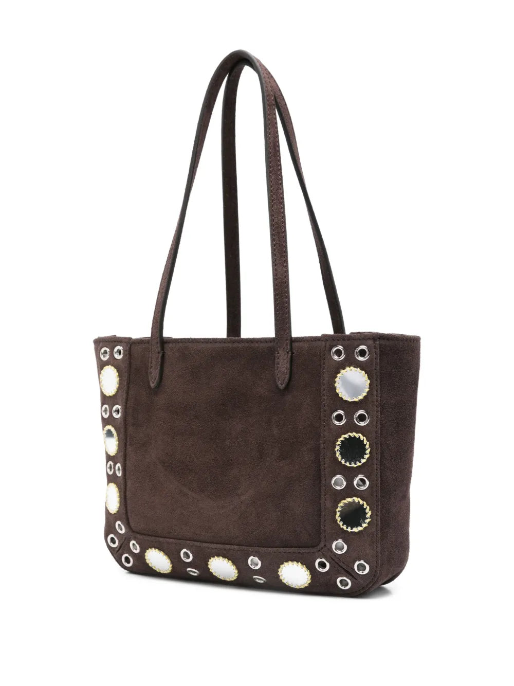 Valentino Garavani Nellcote Suede Shoulder Bag — Same as shown — Size One Size — Back View