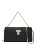 Michael Michael Kors Leather Shoulder Bag — Same as shown — Size One Size — Front View
