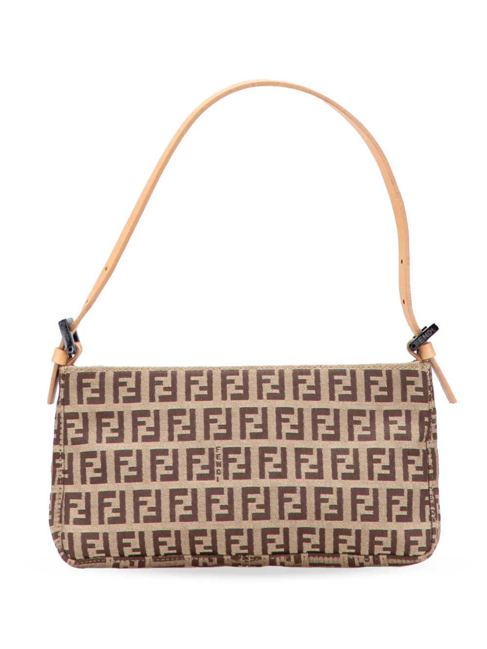 Fendi Pre Owned 2000 2010 Zucchino Canvas Pochette Shoulder Bag — Same as shown — Size One Size — Front View