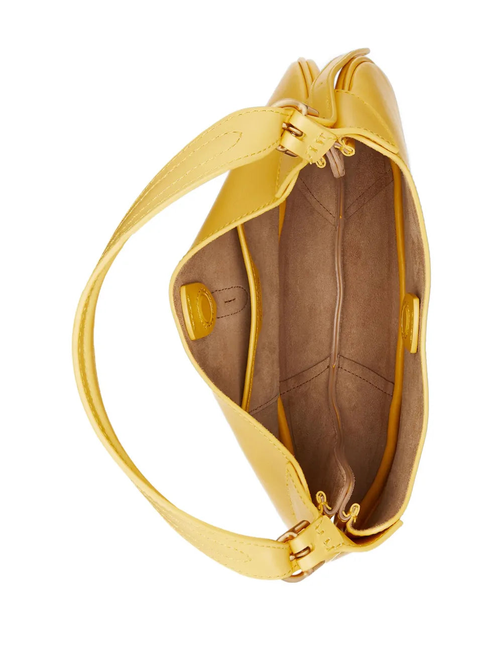 Polo Ralph Lauren Calfskin Shoulder Bag — Same as shown — Size One Size — Detail View