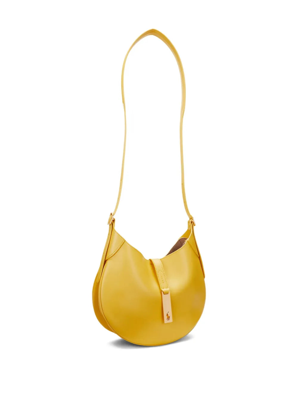 Polo Ralph Lauren Calfskin Shoulder Bag — Same as shown — Size One Size — Top View