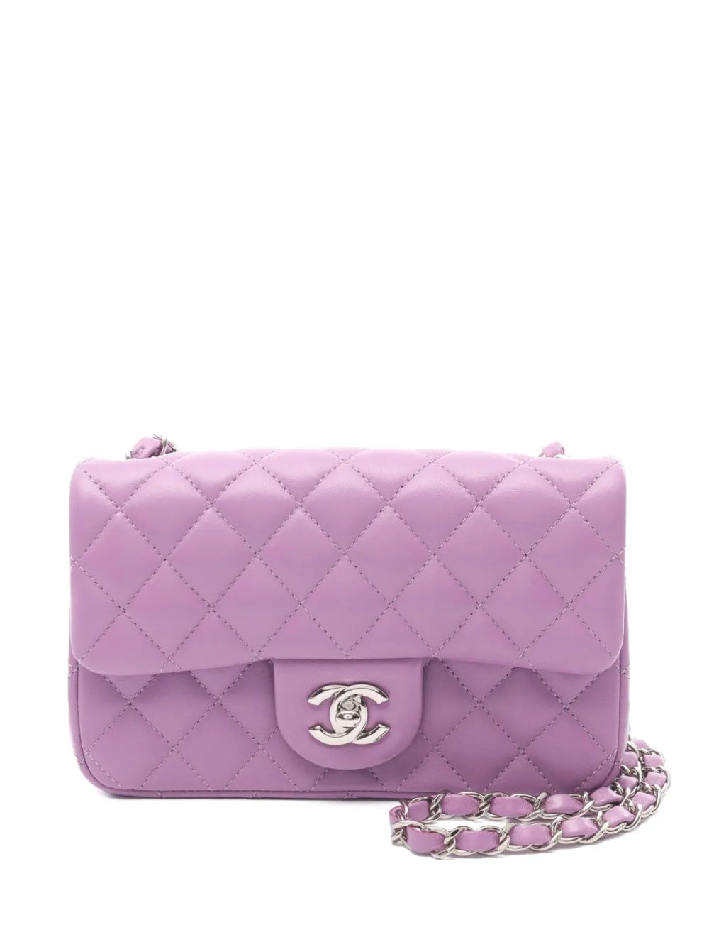 Chanel Pre Owned 2019 Mini Matelasse 20 Shoulder Bag — Same as shown — Size One Size — Front View