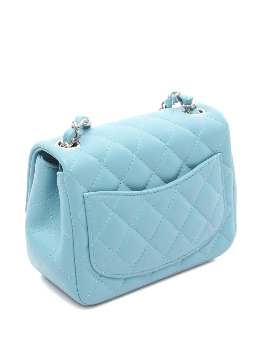 Chanel Pre Owned 2021 Mini Classic Flap Shoulder Bag — Same as shown — Size One Size — Side View