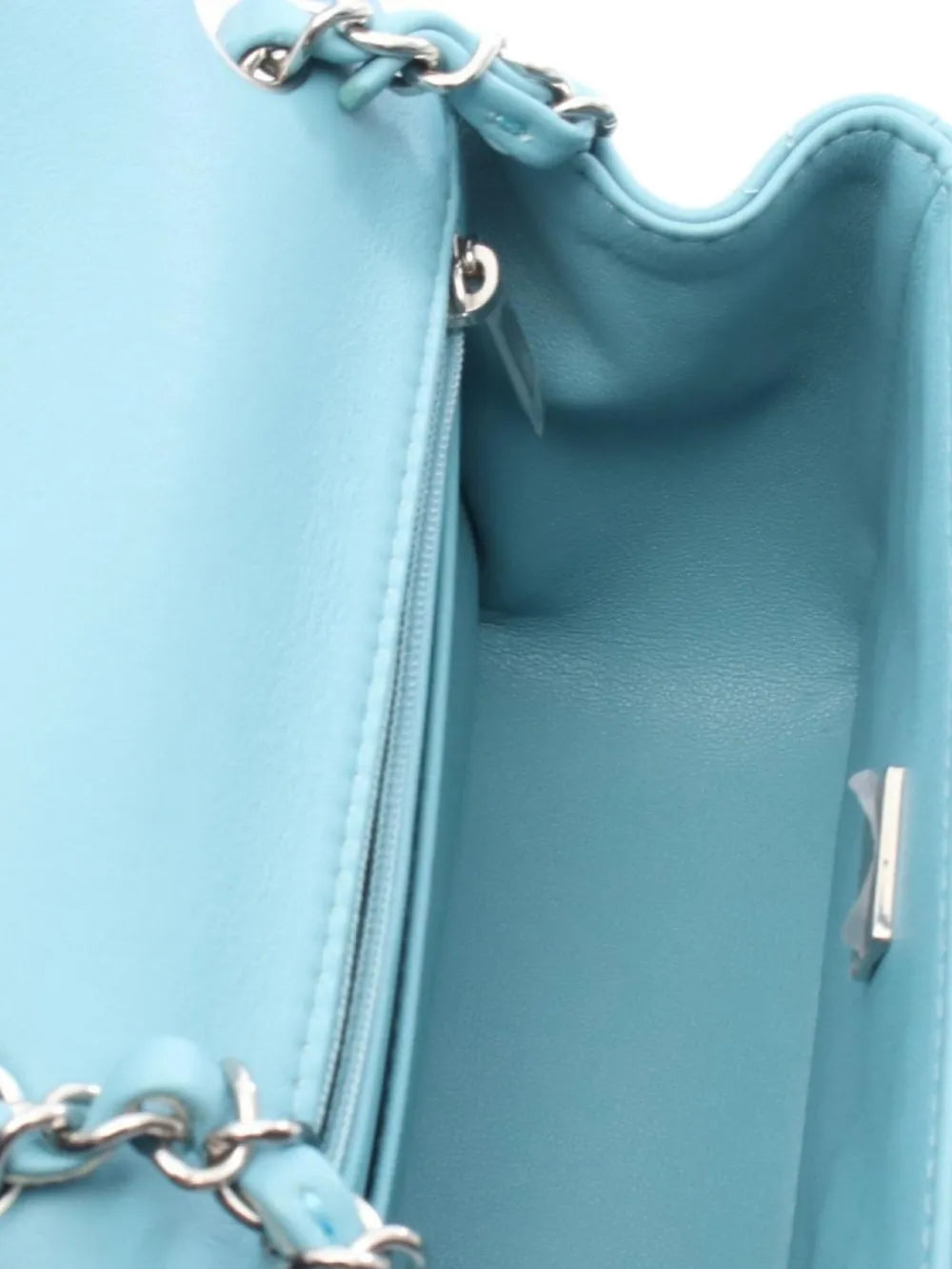 Chanel Pre Owned 2021 Mini Classic Flap Shoulder Bag — Same as shown — Size One Size — Back View