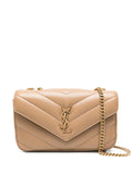 Saint Laurent Small Loulou Matelasse Shoulder Bag — Same as shown — Size One Size — Front View