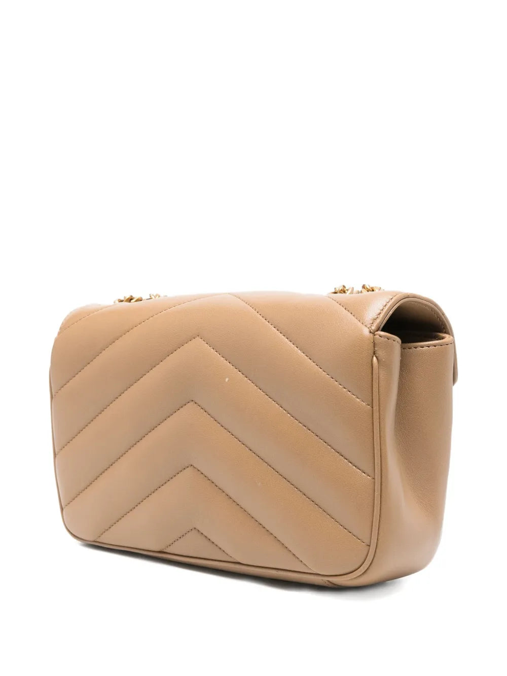 Saint Laurent Small Loulou Matelasse Shoulder Bag — Same as shown — Size One Size — Back View