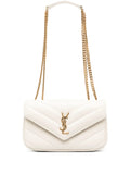 Saint Laurent Small Loulou Chain Shoulder Bag — Same as shown — Size One Size — Front View