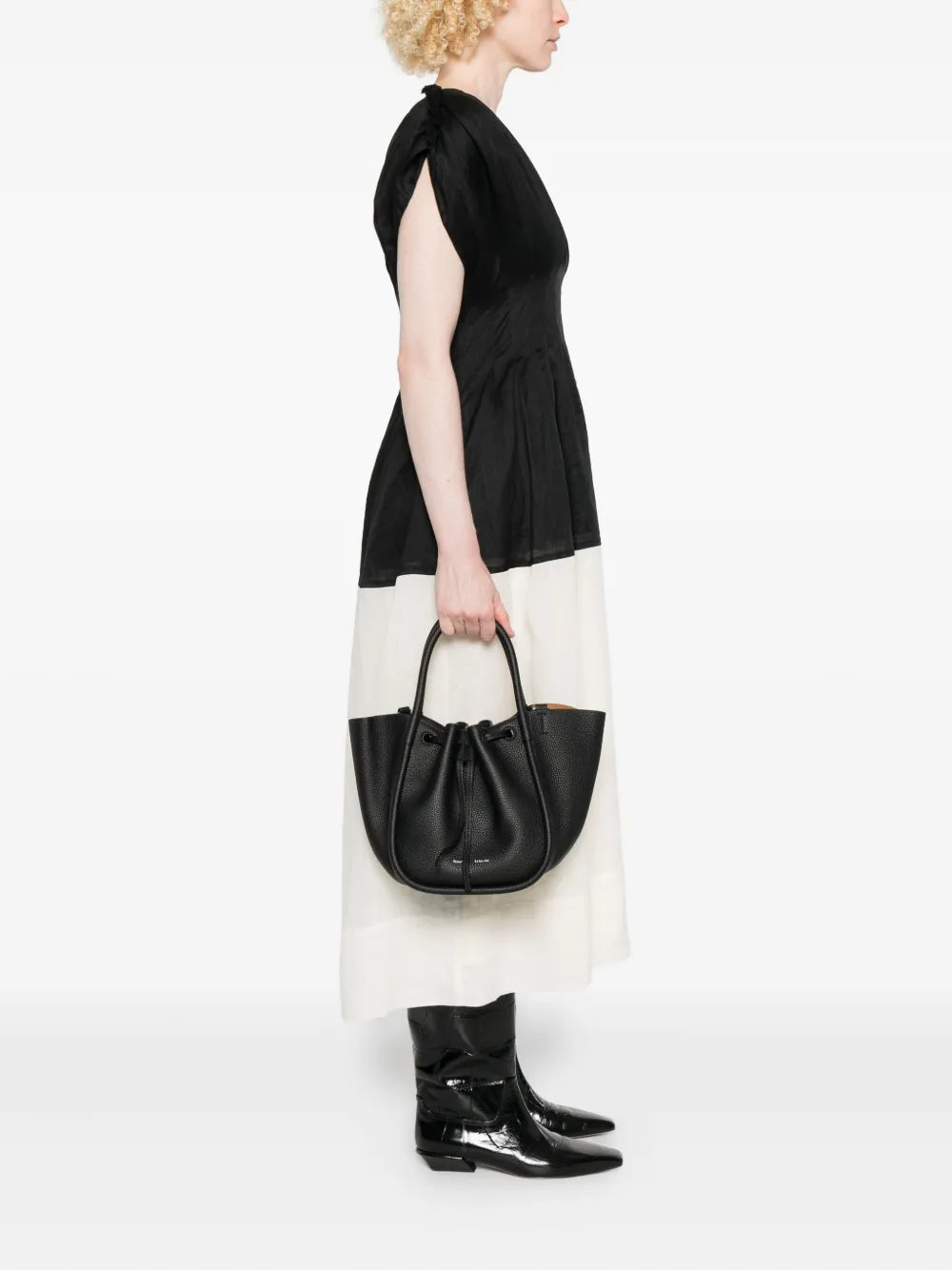Proenza Schouler Small Ruched Tote Bag — Same as shown — Size One Size — Side View