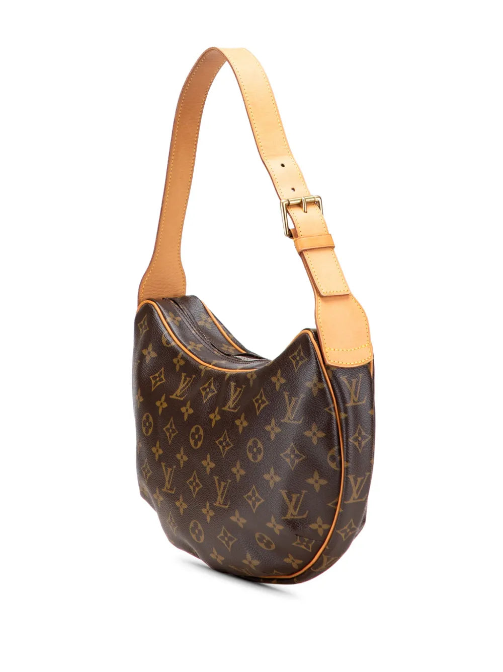 Louis Vuitton Pre Owned 2003 Monogram Croissant Mm Hobo Bag — Same as shown — Size One Size — Back View