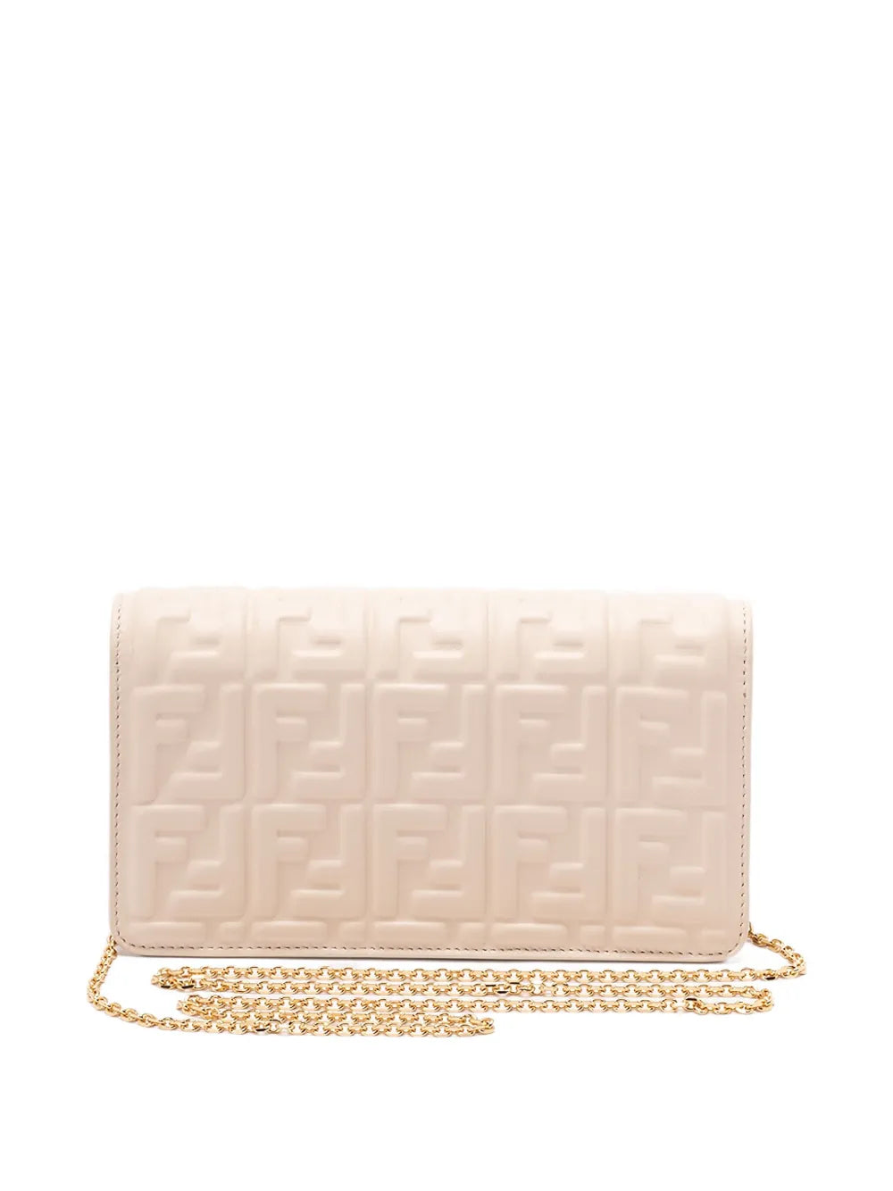 Fendi Wallet On Chain Baguette Clutch Bag — Same as shown — Size One Size — Side View