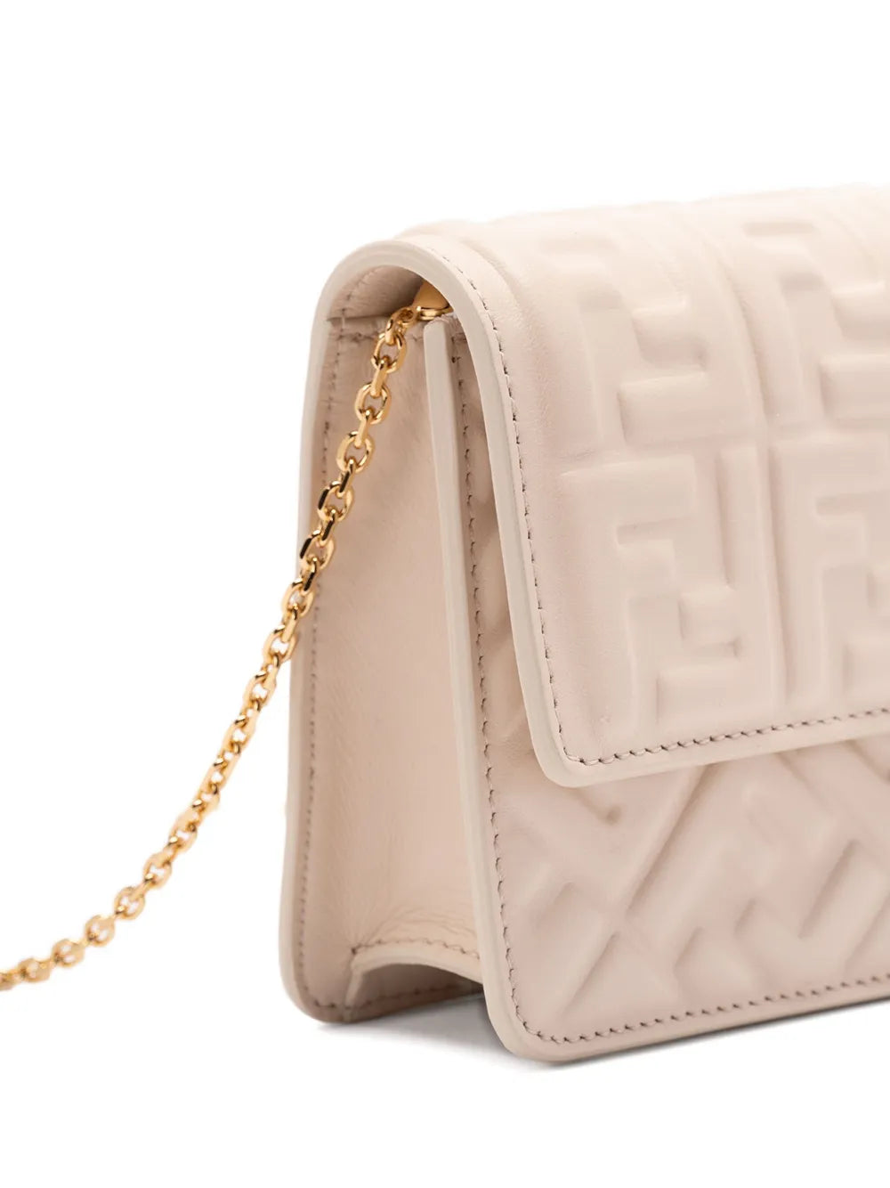 Fendi Wallet On Chain Baguette Clutch Bag — Same as shown — Size One Size — Top View